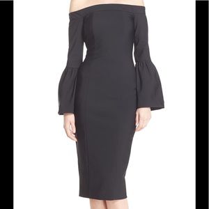 Misha collection belle sleeve dress
